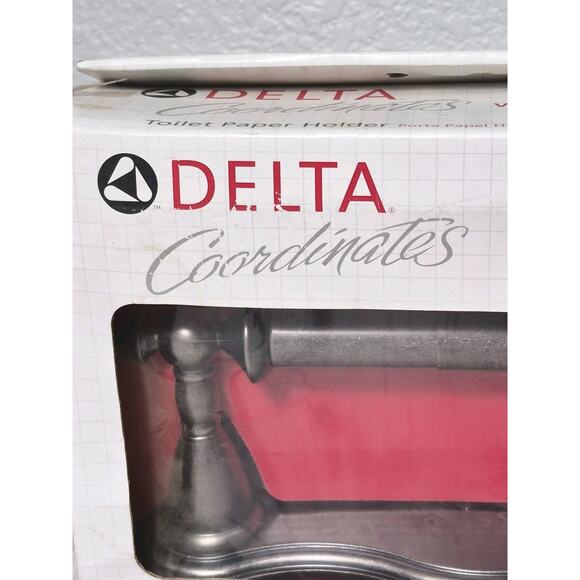 Delta Coordinates Victoria Collection 75050-PT Toilet Paper Holder NEW IN BOX - Picture 2 of 11